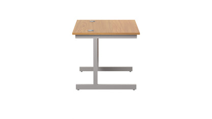 Single Upright Rectangular Desk: 800mm Deep (FSC)