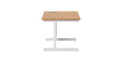 Single Upright Rectangular Desk: 800mm Deep (FSC)