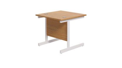 Single Upright Rectangular Desk: 800mm Deep (FSC)
