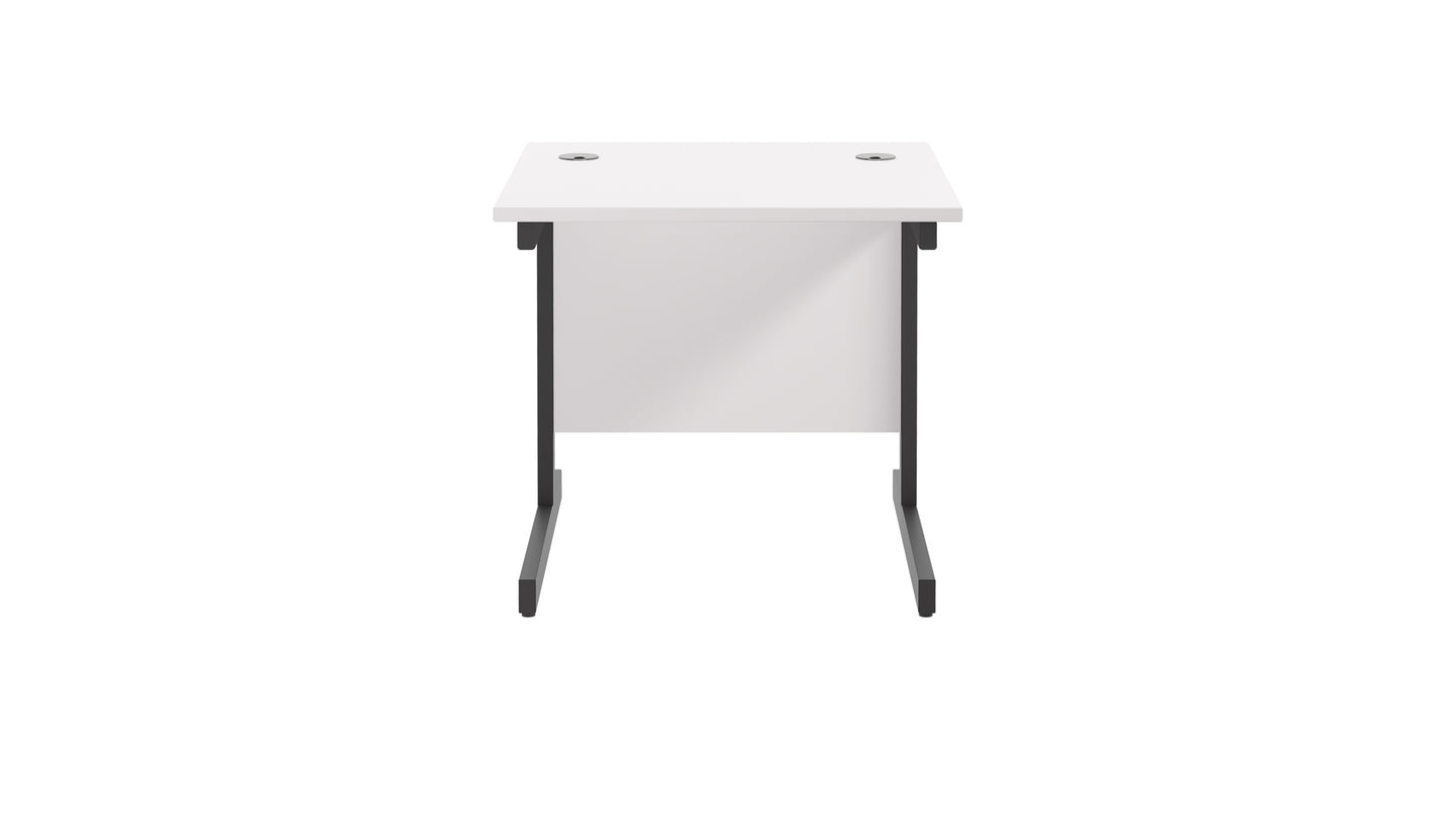 Single Upright Rectangular Desk: 800mm Deep (FSC)
