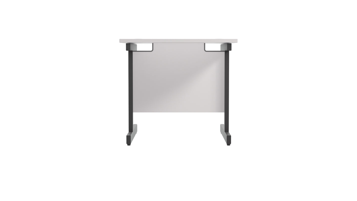 Single Upright Rectangular Desk: 800mm Deep (FSC)
