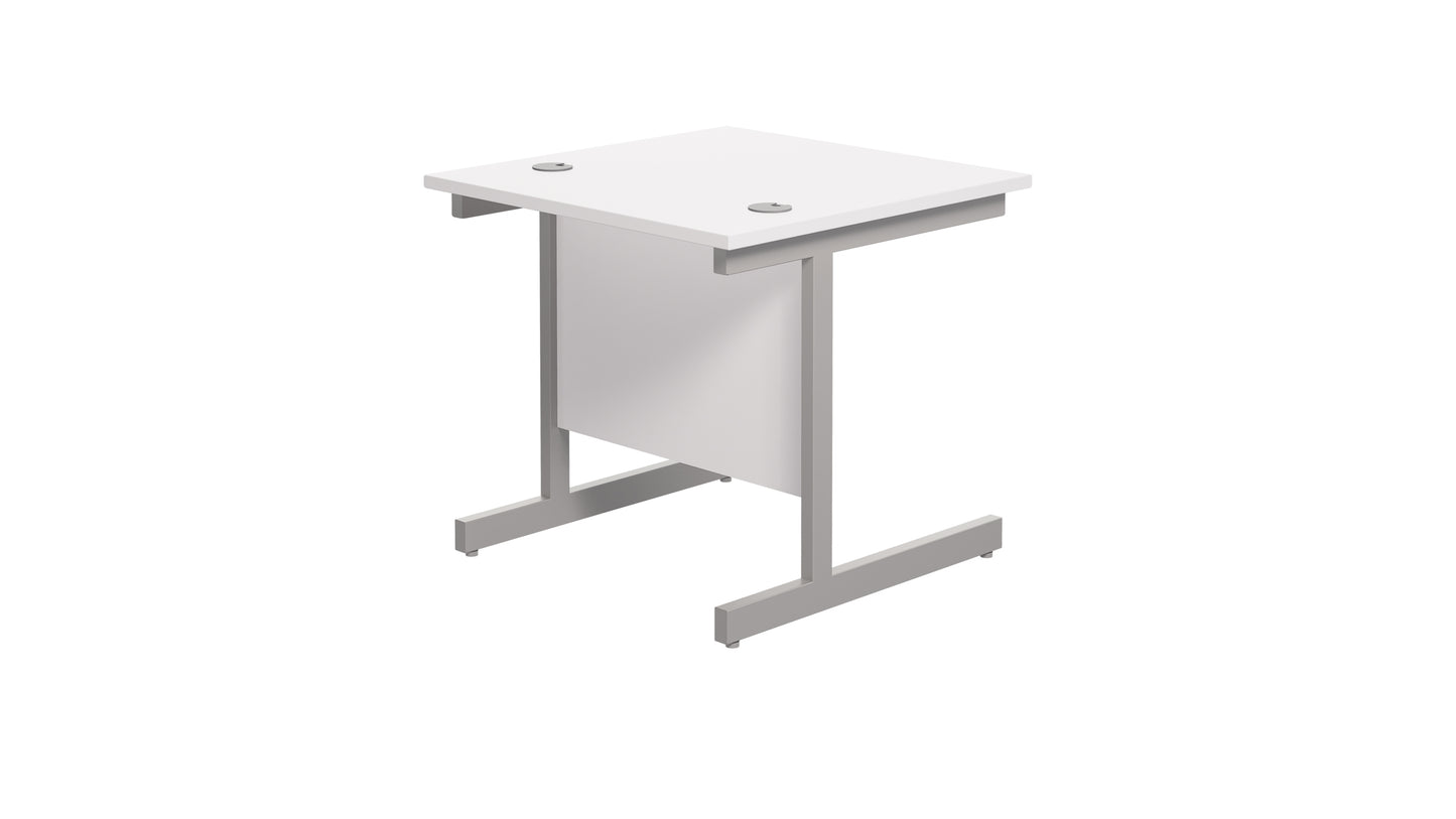 Single Upright Rectangular Desk: 800mm Deep (FSC)
