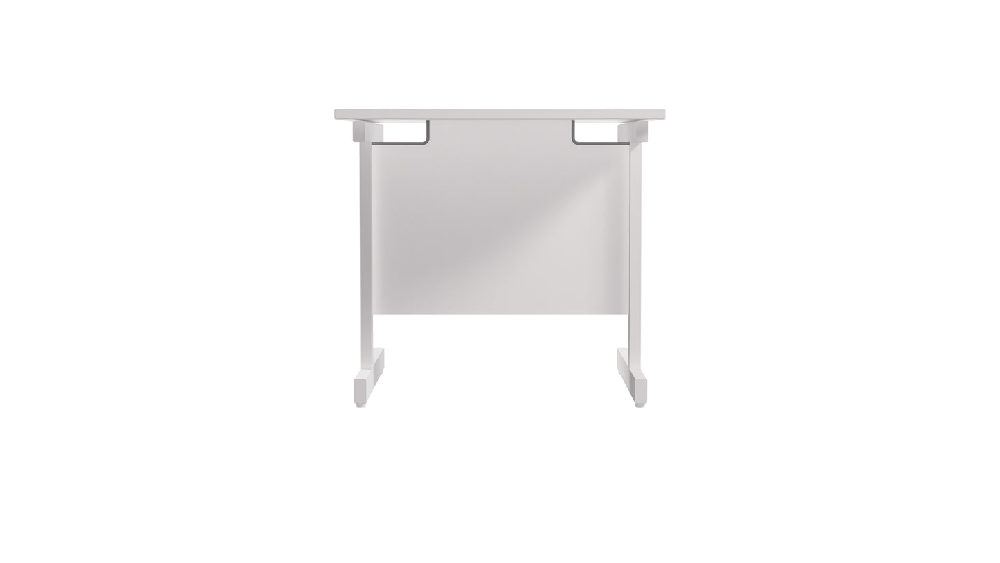 Single Upright Rectangular Desk: 800mm Deep (FSC)