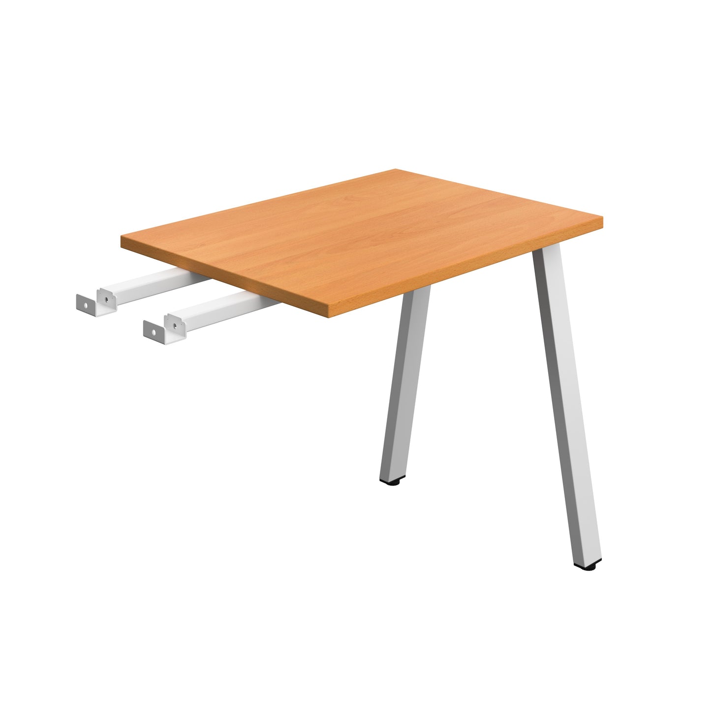 Synergy|1P Bench With Return|A-Frame|1000X600|Beech-Silver