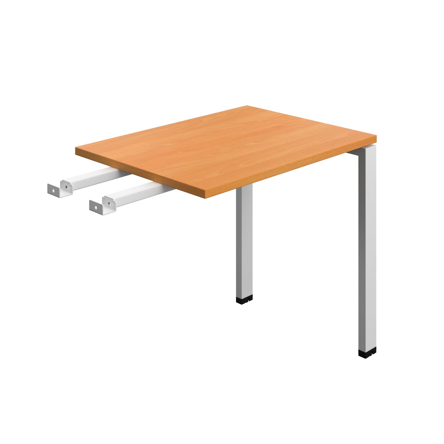 Synergy|1P Bench With Return|Goal Post|1000X600|Beech-Silver