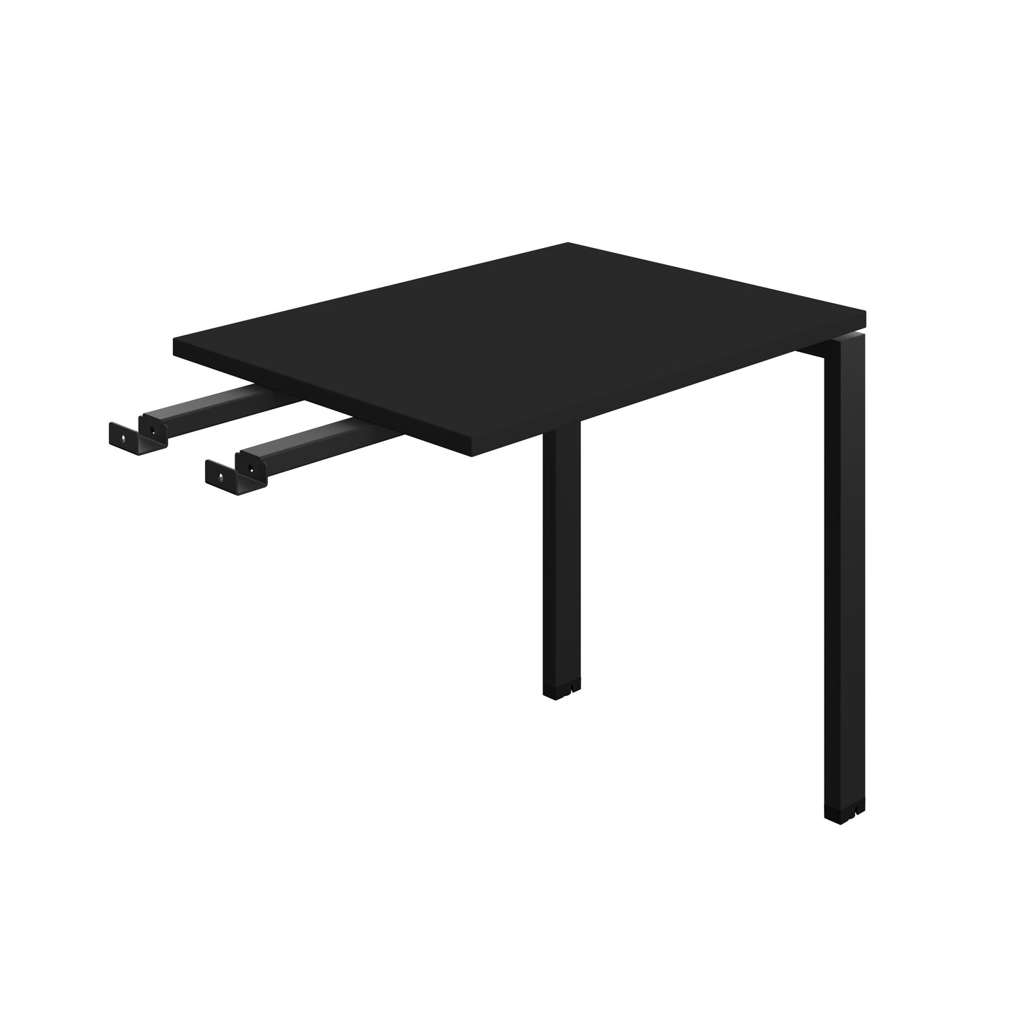 Synergy|1P Bench With Return|Goal Post|1000X600|Black-Black
