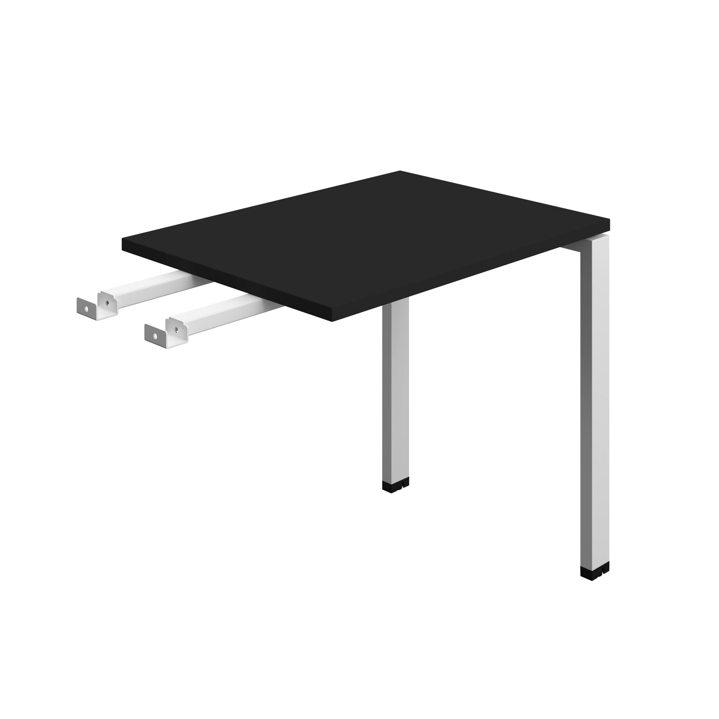 Synergy|1P Bench With Return|Goal Post|1000X600|Black-Silver