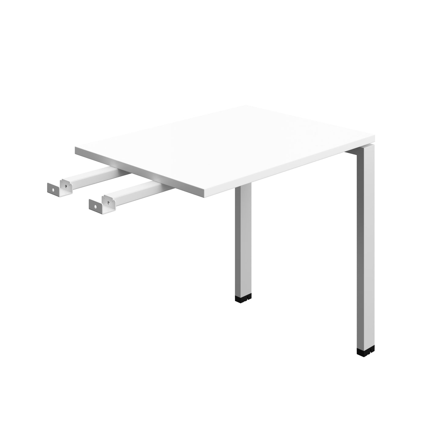 Synergy|1P Bench With Return|Goal Post|1000X600|White-Silver