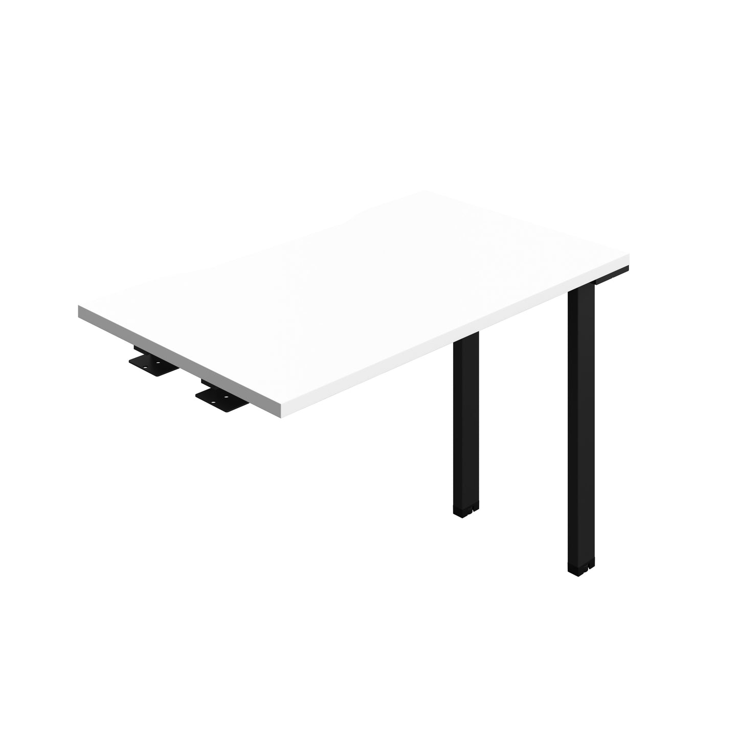 Synergy|2P Bench Extension|Cut Out|1000X700|White-Black
