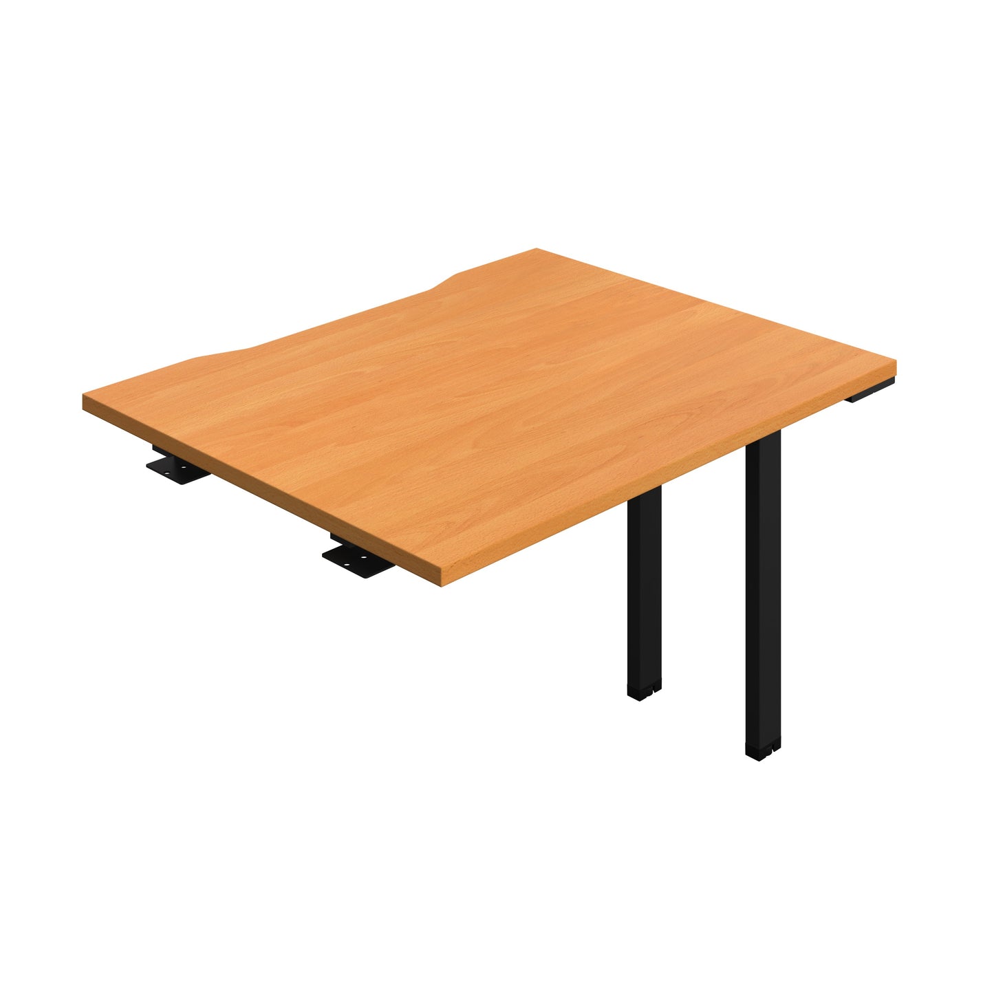 Synergy|1P Bench Extension|Cut Out|1000X800|Beech-Black