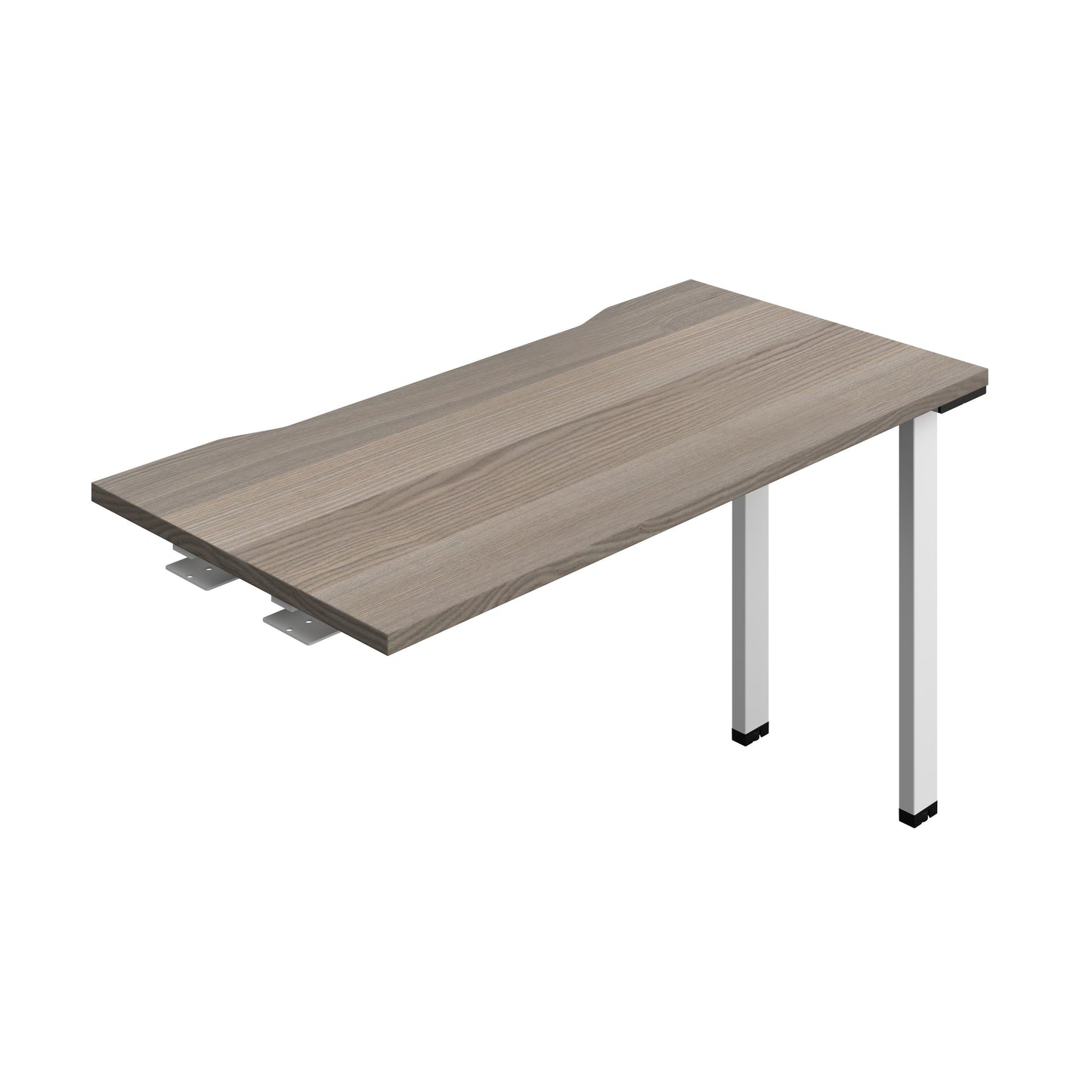 Synergy|1P Bench Extension|Cut Out|1200X700|Grey Oak-White