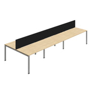 Synergy 6P Bench Desk|Goalpost|Royal Blue Screen