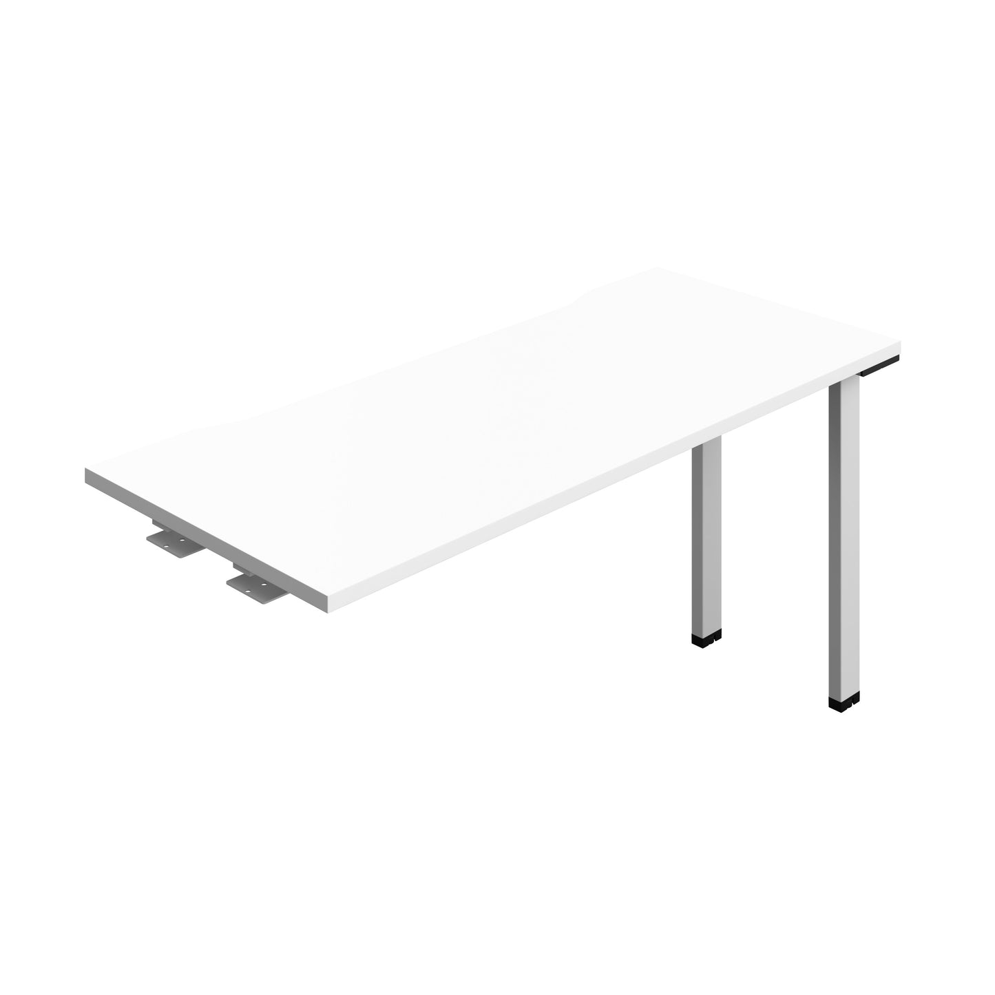 Synergy|1P Bench Extension|Cut Out|1400X700|White-Silver