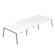 Synergy 6P Bench Desk|A-Frame