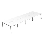 Synergy 8P Bench Desk|A-Frame
