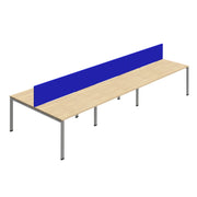 Synergy 6P Bench Desk|Goalpost|Royal Blue Screen