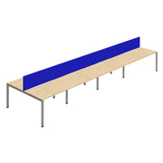 Synergy 8P Bench Desk|Goalpost|Royal Blue Screen