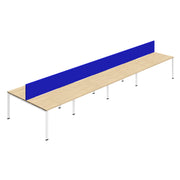 Synergy 8P Bench Desk|Goalpost|Royal Blue Screen