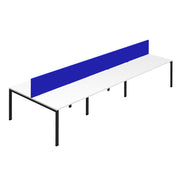 Synergy 6P Bench Desk|Goalpost|Royal Blue Screen