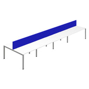 Synergy 8P Bench Desk|Goalpost|Royal Blue Screen