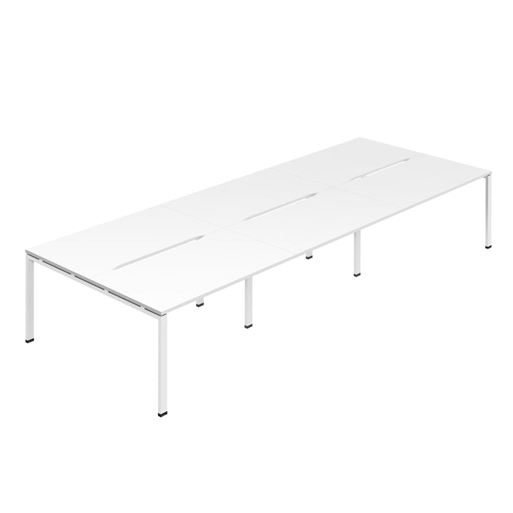 Synergy 6P Bench Desk|Goalpost