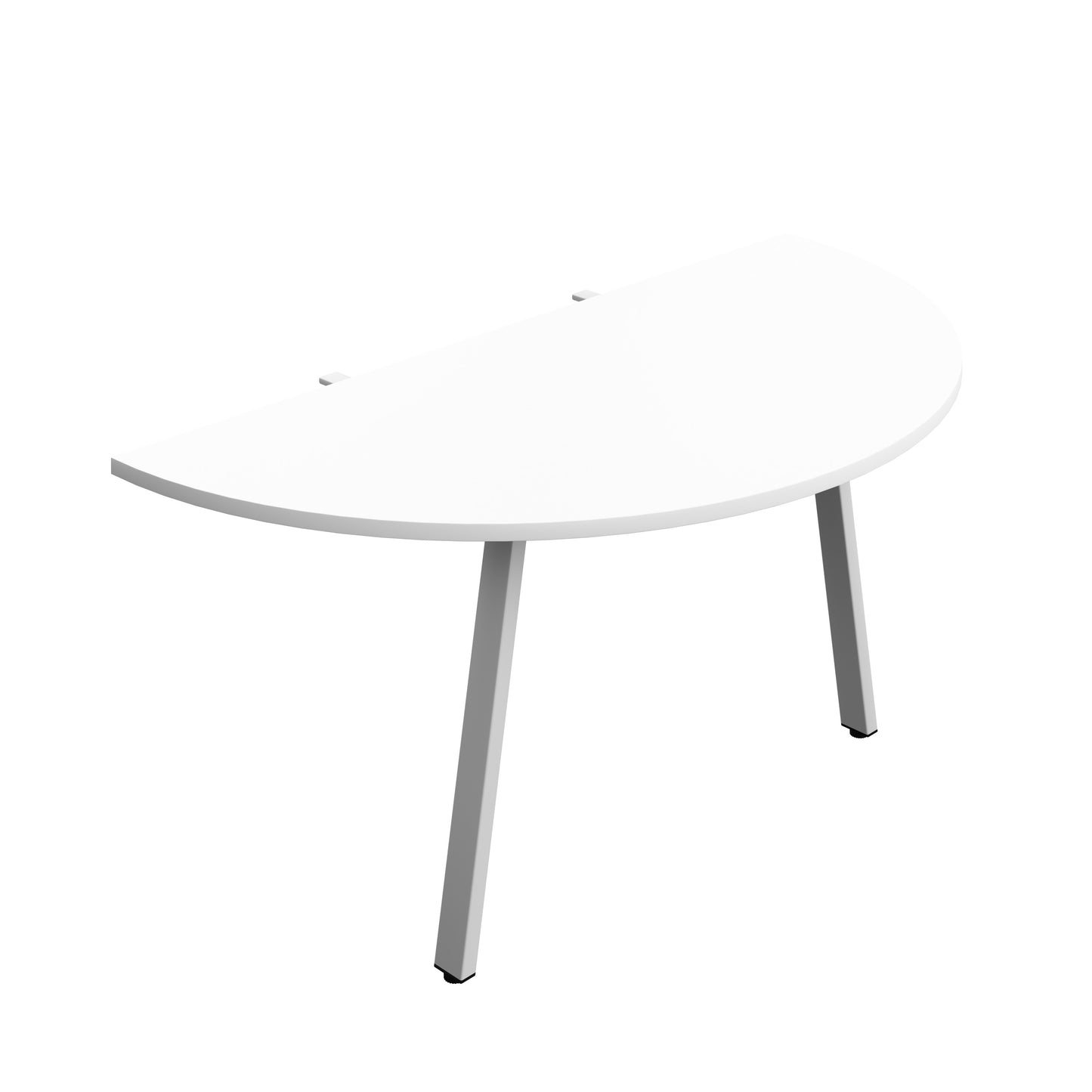 Synergy|1P Screen Depth D-End|A-Frame|1600X600|White-Silver