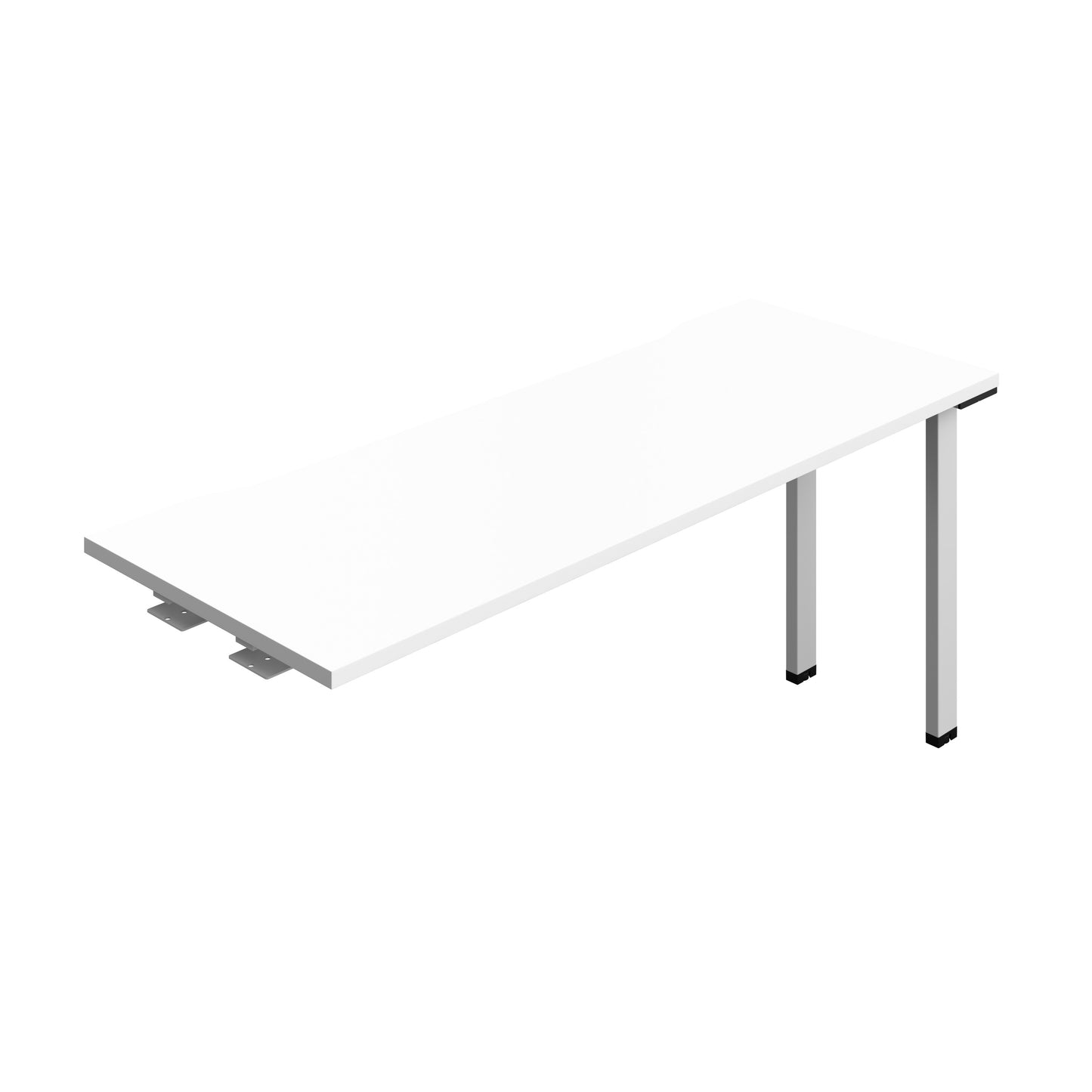Synergy|1P Bench Extension|Cut Out|1600X700|White-Silver