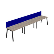 Synergy 3SP Bench Desk|A-Frame|Black Screen