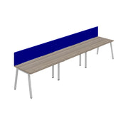 Synergy 3SP Bench Desk|A-Frame|Black Screen