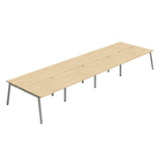 Synergy 8P Bench Desk|A-Frame