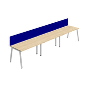 Synergy 3SP Bench Desk|A-Frame|Black Screen