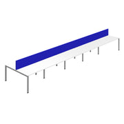 Synergy 10P Bench Desk|Goalpost|Royal Blue Screen