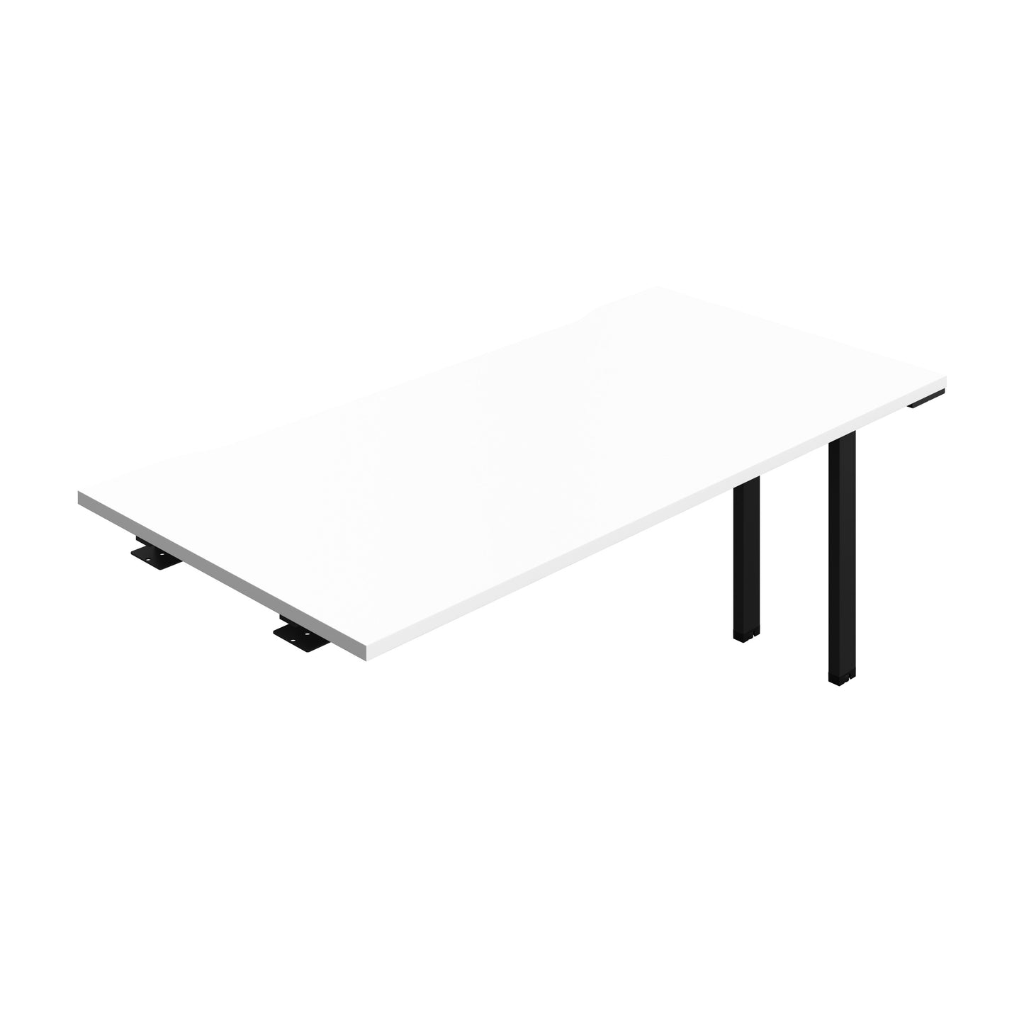 Synergy|1P Bench Extension|Cut Out|1600X800|White-Black