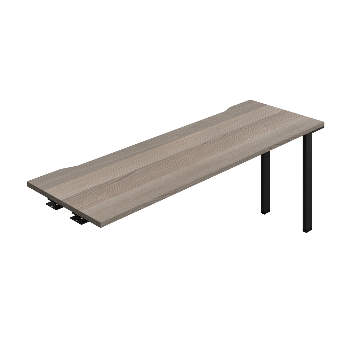 Synergy|1P Bench Extension|Cut Out|1800X700|Grey Oak-Black