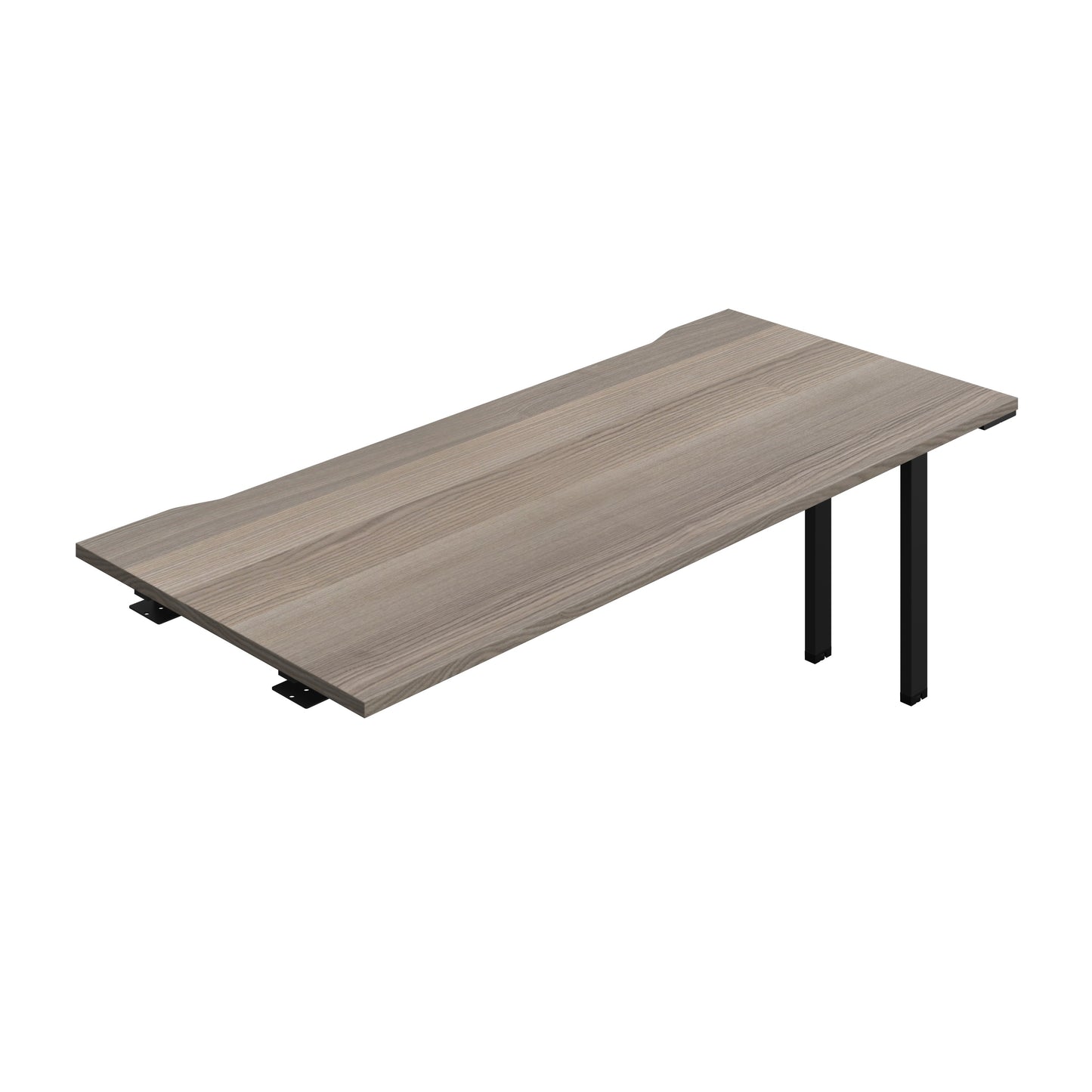 Synergy|1P Bench Extension|Cut Out|1800X800|Grey Oak-Black