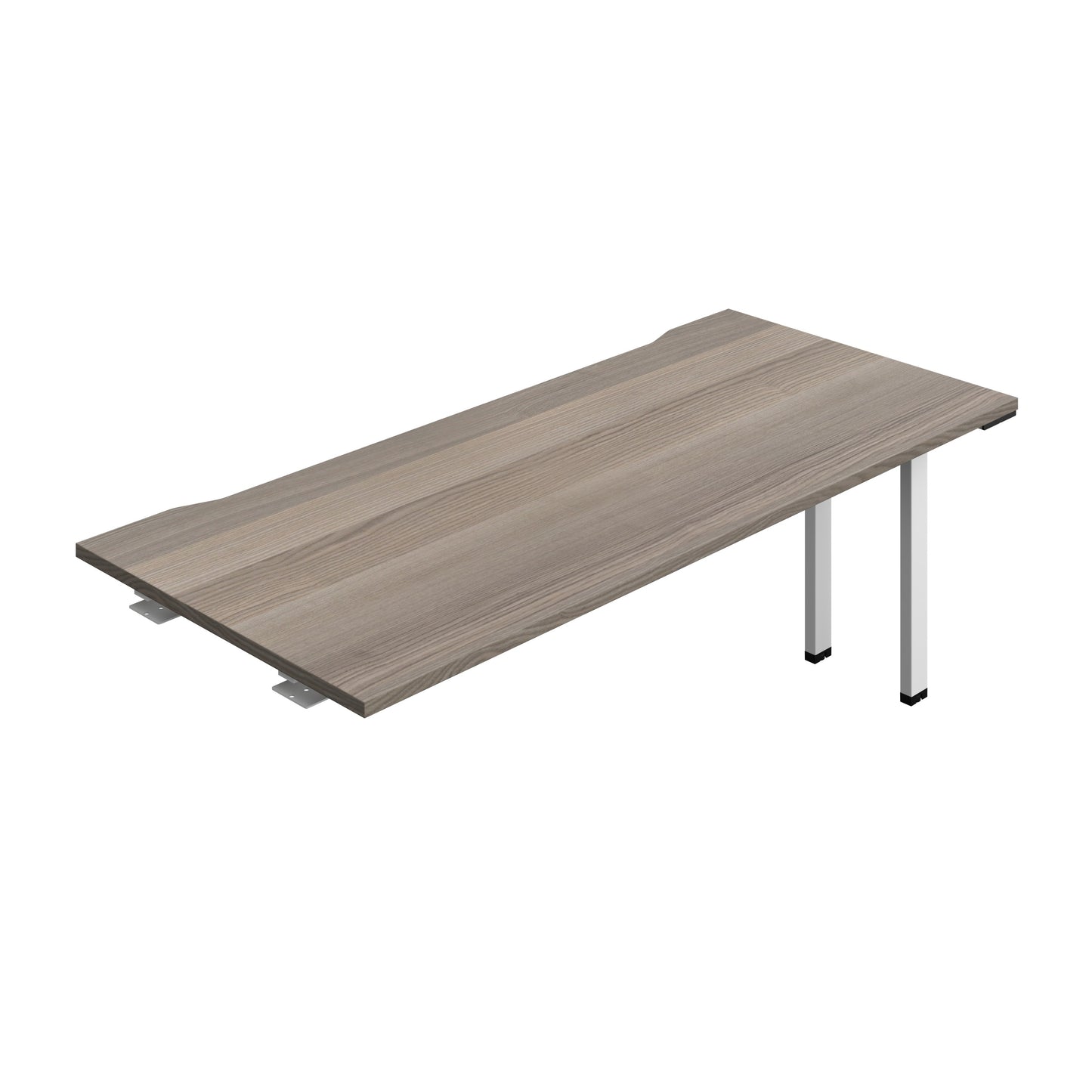 Synergy|1P Bench Extension|Cut Out|1800X800|Grey Oak-White