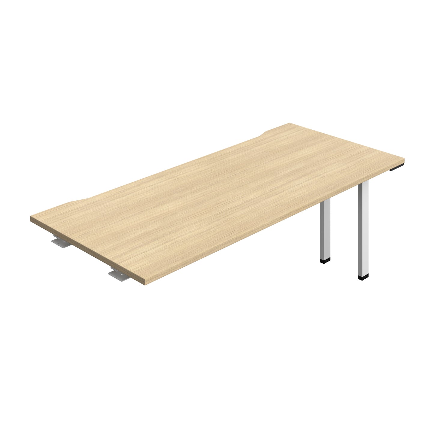 Synergy|1P Bench Extension|Cut Out|1800X800|Nova Oak-White