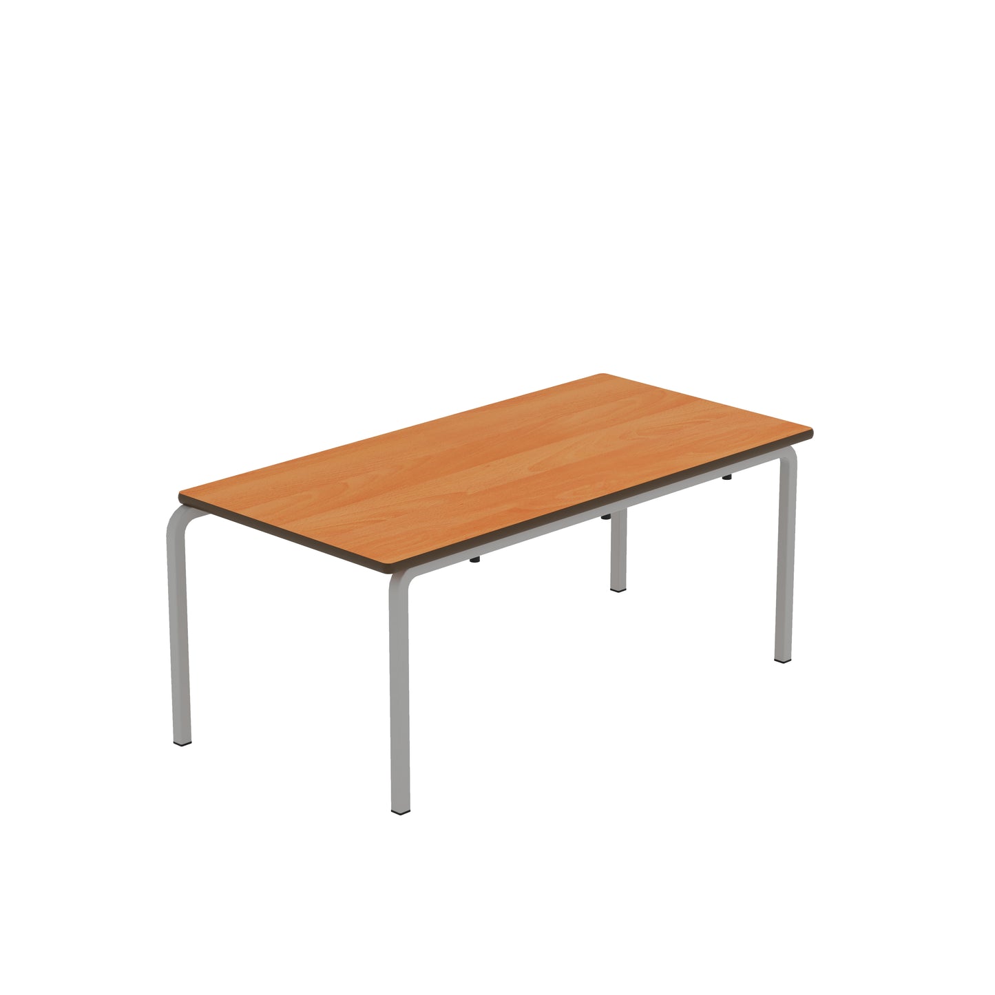 Titan Crush Bent Frame Table|1100X550X460|Beech-Grey