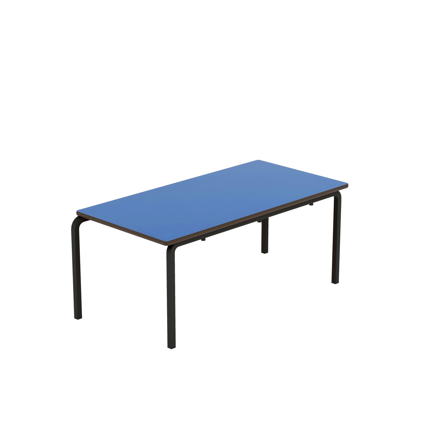 Titan Crush Bent Frame Table|1100X550X460|Blue-Black