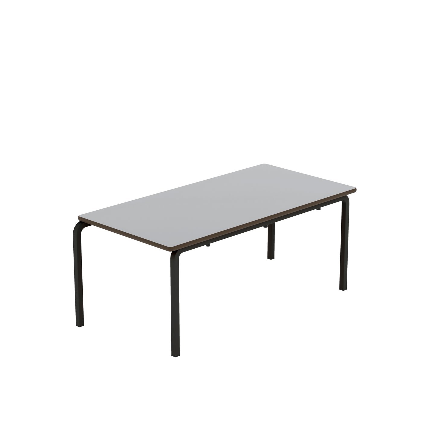 Titan Crush Bent Frame Table|1100X550X460|Grey-Black