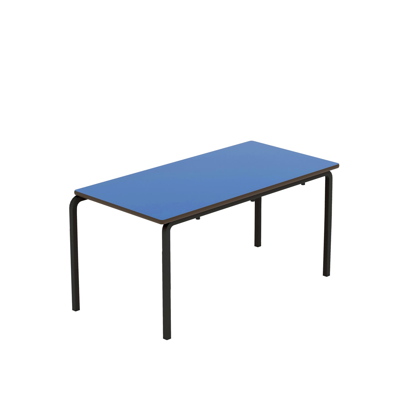 Titan Crush Bent Frame Table|1100X550X530|Blue-Black