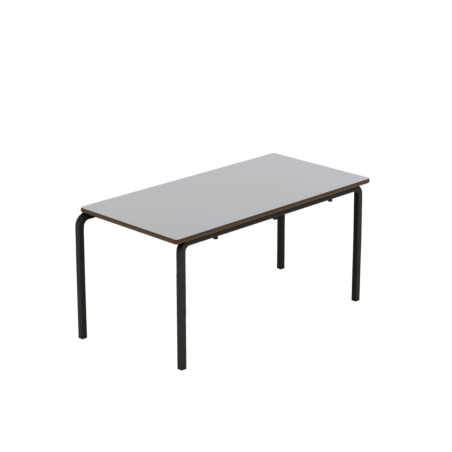 Titan Crush Bent Frame Table|1100X550X530|Grey-Black