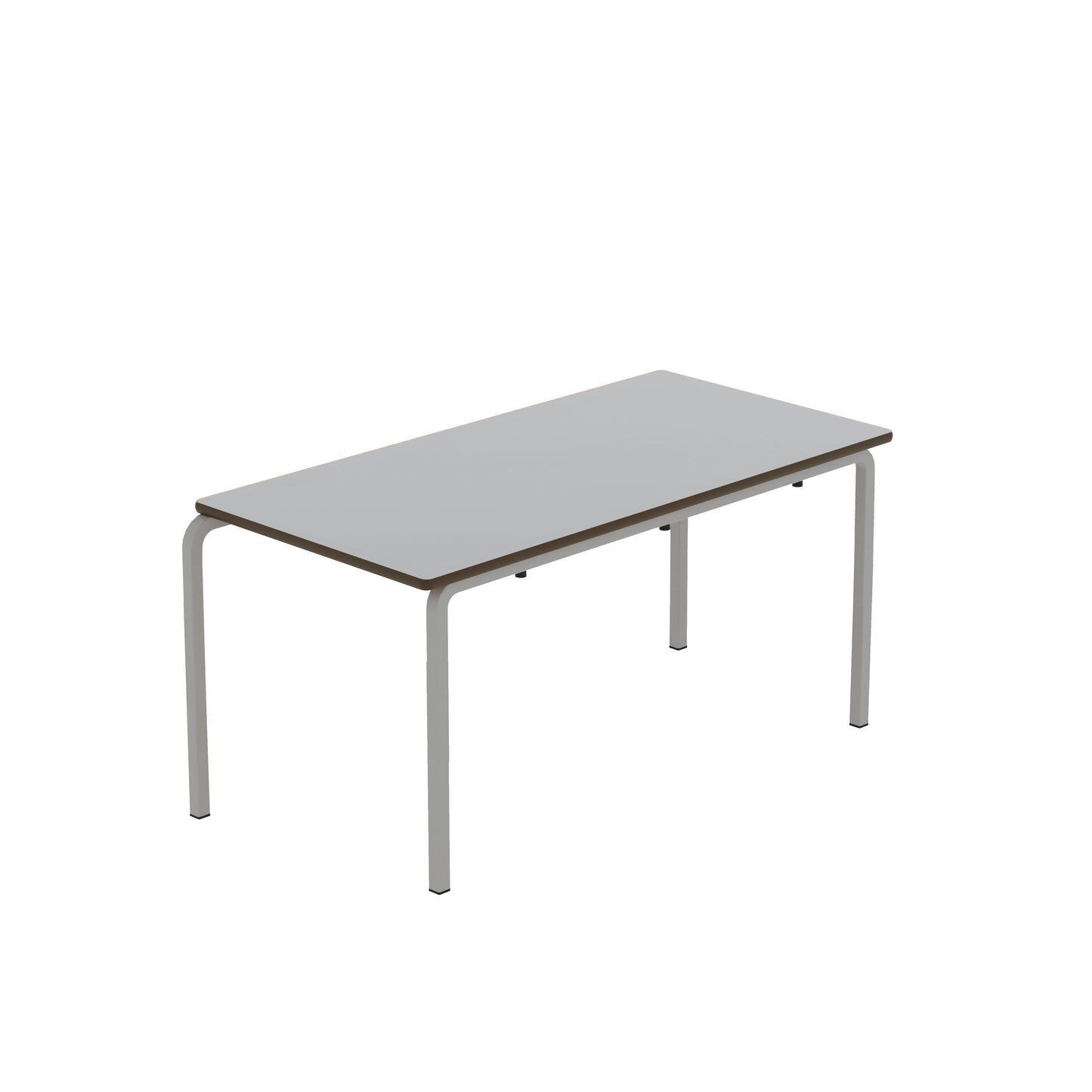 Titan Crush Bent Frame Table|1100X550X530|Grey-Grey