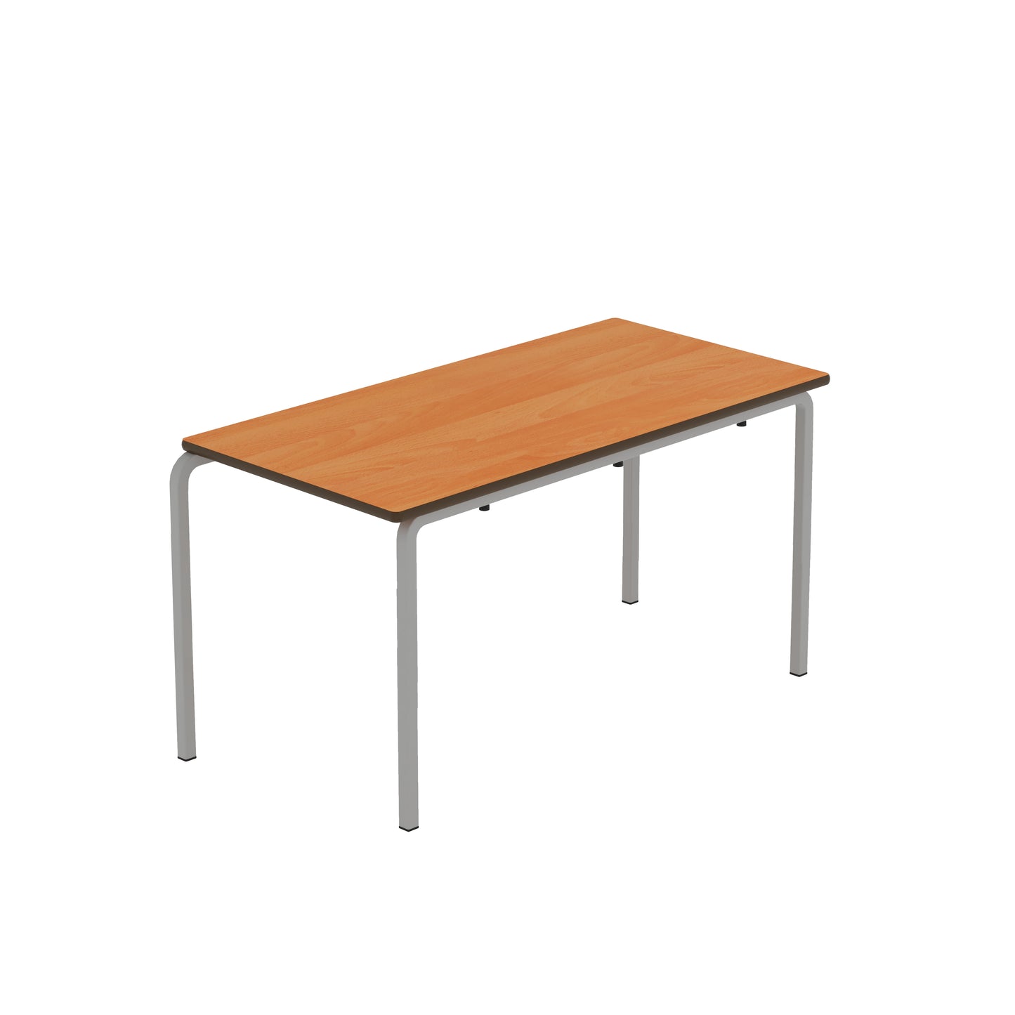 Titan Crush Bent Frame Table|1100X550X590|Beech-Grey