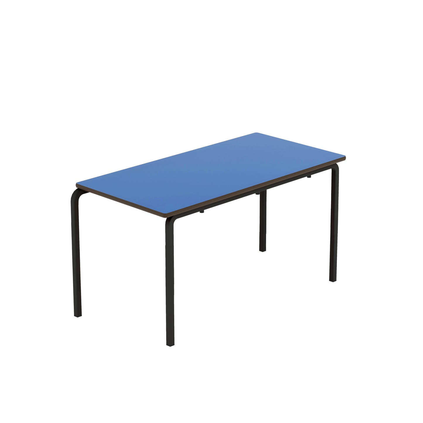 Titan Crush Bent Frame Table|1100X550X590|Blue-Black