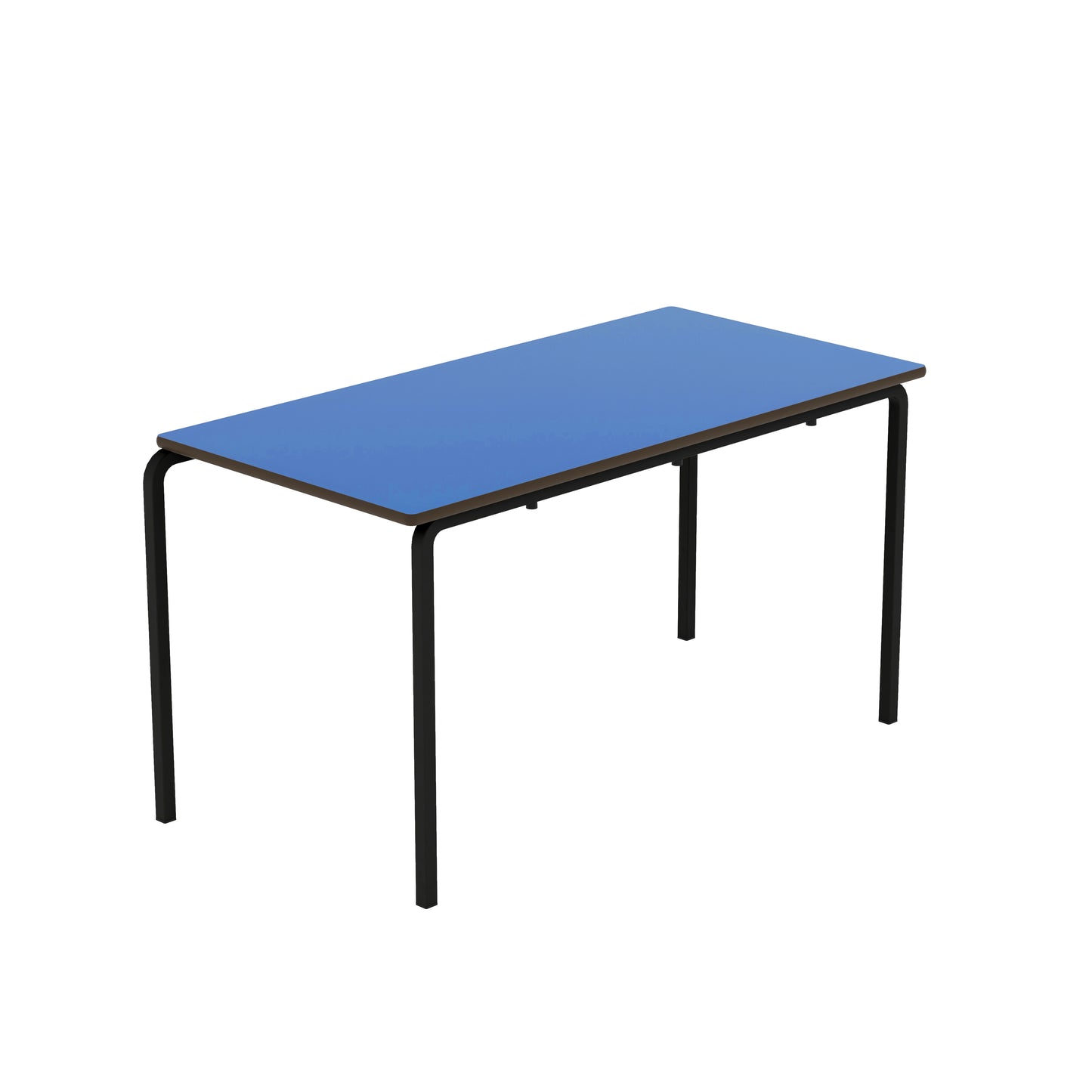 Titan Crush Bent Frame Table|1200X600X640|Blue-Black