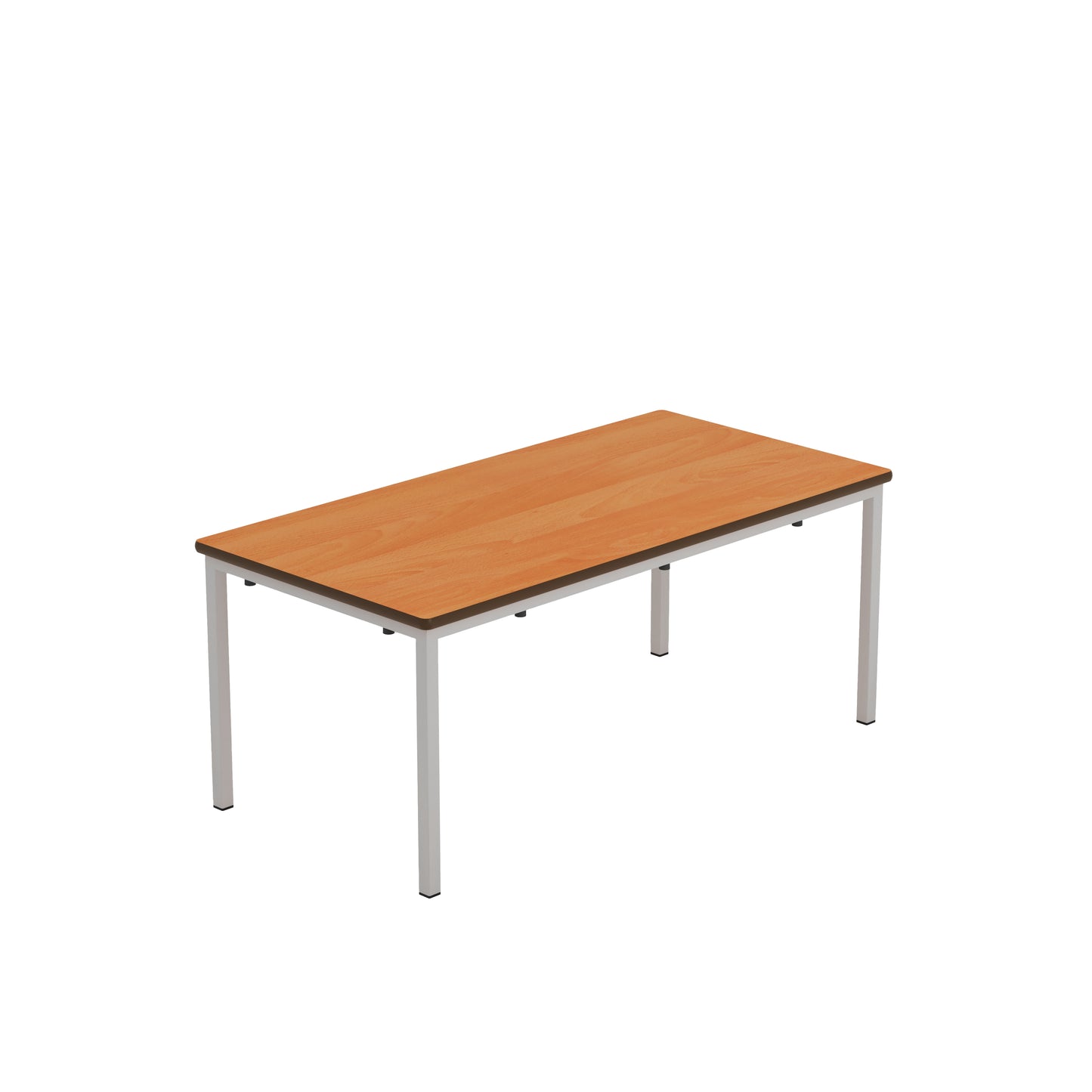 Titan Fully Welded Classroom Table|1100x550x460|Beech-Grey