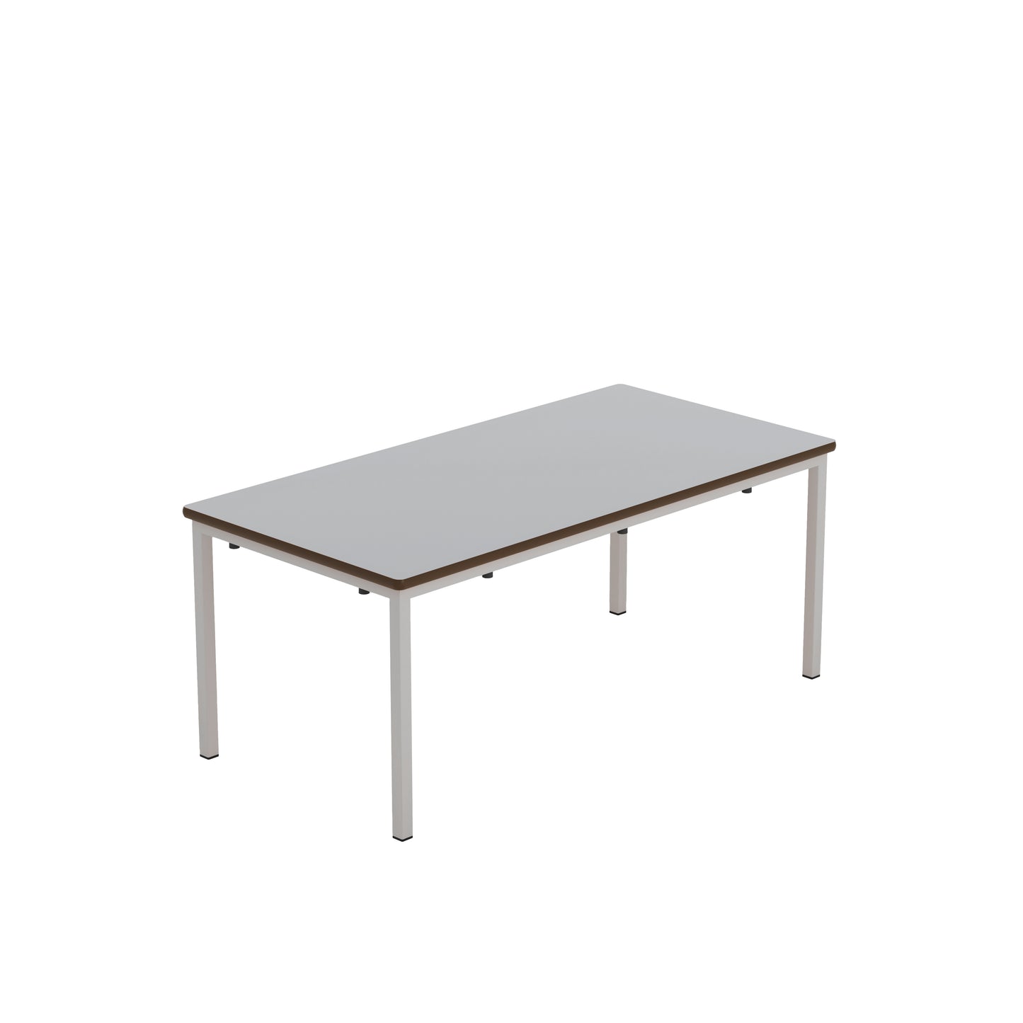 Titan Fully Welded Classroom Table|1100x550x460|Grey-Grey