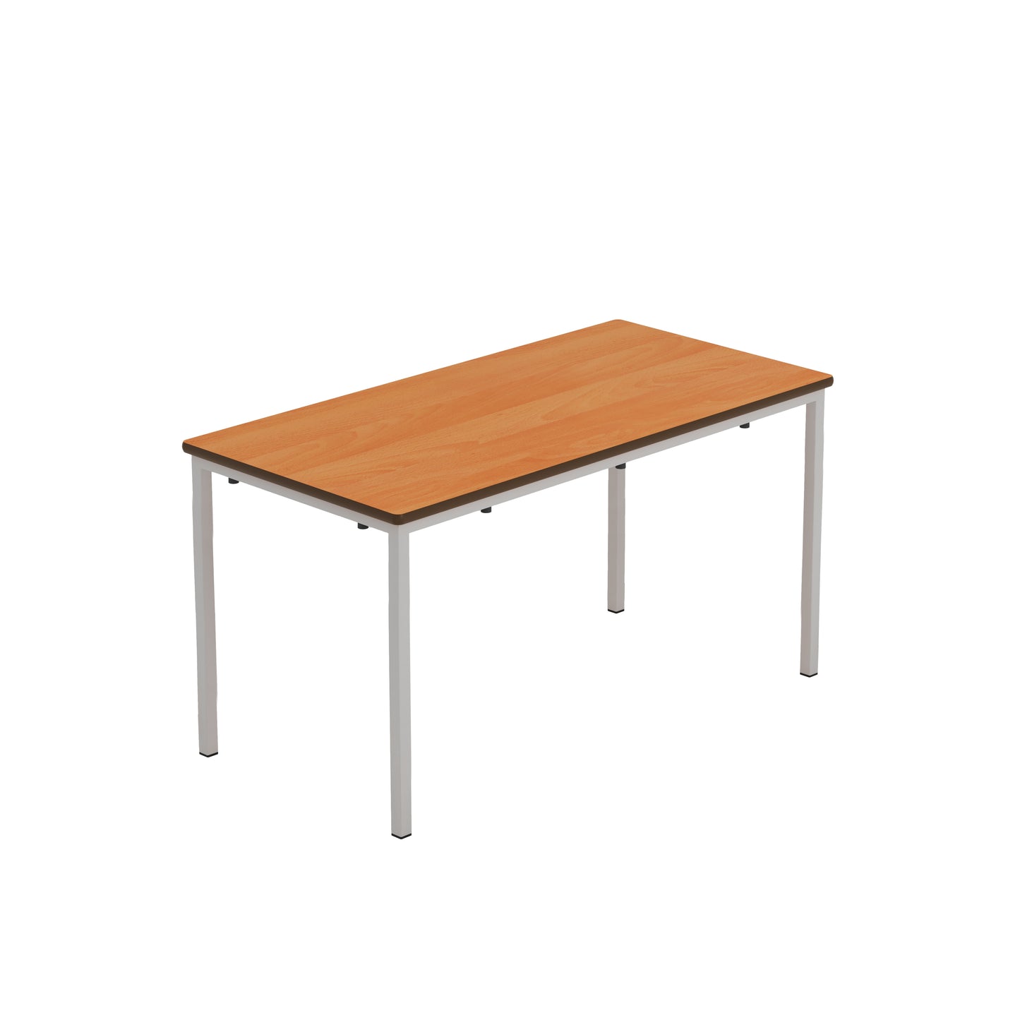 Titan Fully Welded Classroom Table|1100x550x590|Beech-Grey