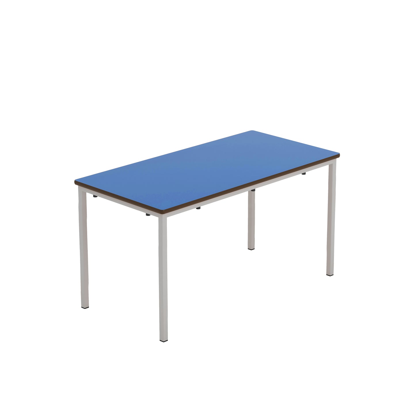 Titan Fully Welded Classroom Table|1100x550x590|Blue-Grey